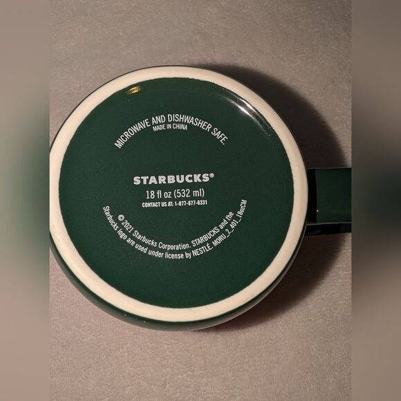 Starbucks Nestle 18oz Holiday Coffee Mug New Without Tags - Picture 5 of 9